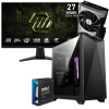 Setup Gamer Special Pc de Bureau Gaming / Ultra 9 285K / RTX 5070 12G / 32 Go DDR5 Avec Écran Gaming MSI 27" WQHD IPS / 200 Hz
