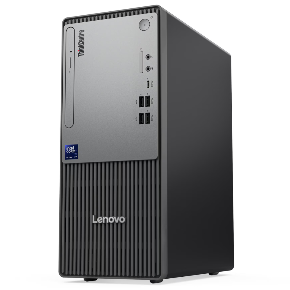 Pc de Bureau Lenovo ThinkCentre neo 50t Gen 6 / Ultra 3 205 / 8 Go DDR5 / 512 Go SSD / Noir