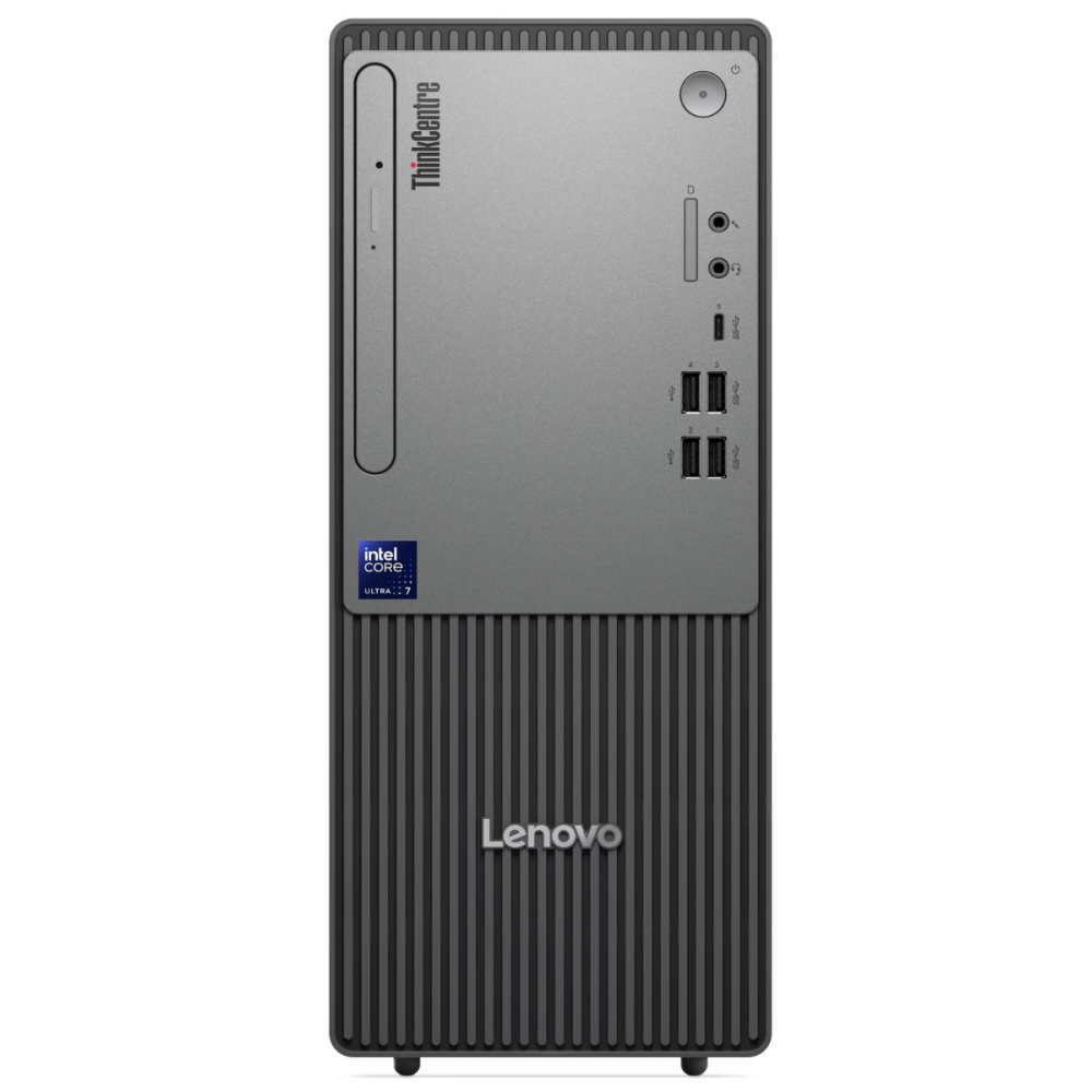Pc de Bureau Lenovo ThinkCentre neo 50t Gen 6 / Ultra 3 205 / 8 Go DDR5 / 512 Go SSD / Noir