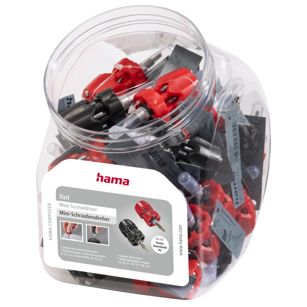 Kit de mini tournevis Hama 7 en 1
