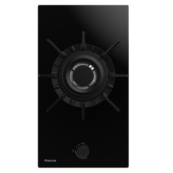 Plaque de Cuisson Encastrable FOCUS 1 Feux 30cm / SOFT31 / Noir