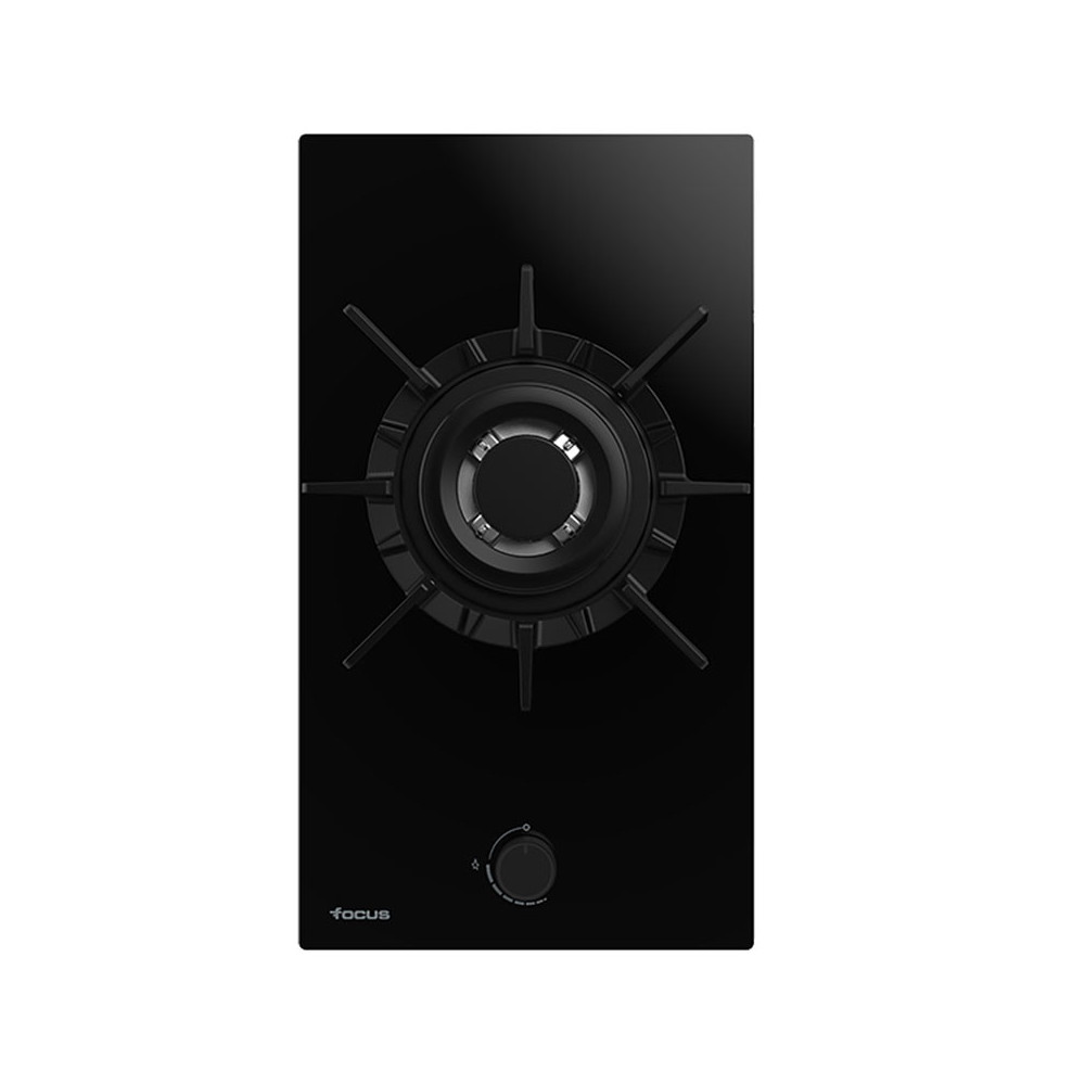 Plaque de Cuisson Encastrable FOCUS 1 Feux 30cm / SOFT31 / Noir