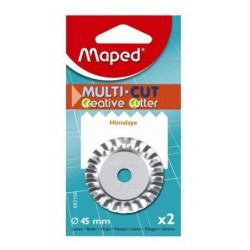 Lames Rotatives Maped Himalaya X2 en Blister
