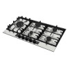PLAQUE FOCUS 5 FEUX /  90 CM / F-414X / INOX