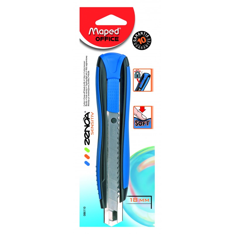 Cutteur Maped Zenoa Metallo Plastique 18 mm image 0