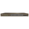 Switch De Bureau Tenda 28 Ports Avec 4 Emplacements Sfp / Marron