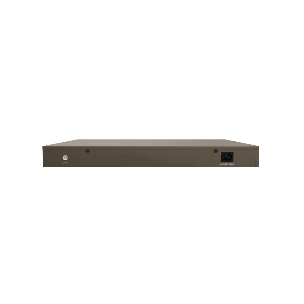 Switch De Bureau Tenda 28 Ports Avec 4 Emplacements Sfp / Marron
