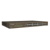 Switch De Bureau Tenda 28 Ports Avec 4 Emplacements Sfp / Marron