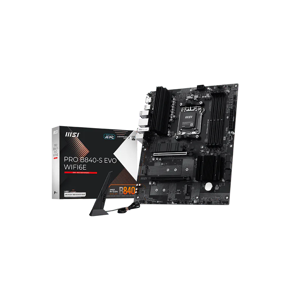 Carte mère MSI B840-S EVO WIFI6E / ATX / AM5 / DDR5