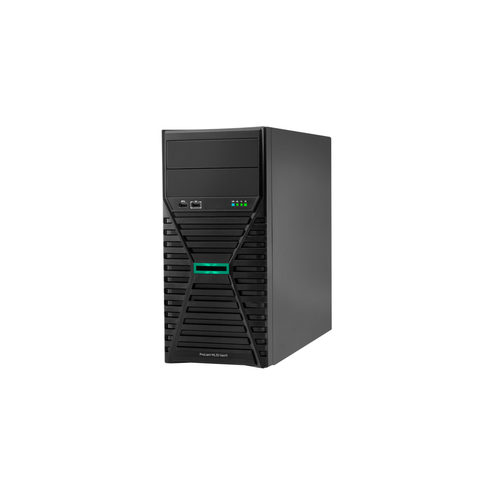 SERVEUR HPE ProLiant ML30 Gen11+ E-2414 2.6GHz 4-core 4*3.5 32GB 2x1TBHDD 350W