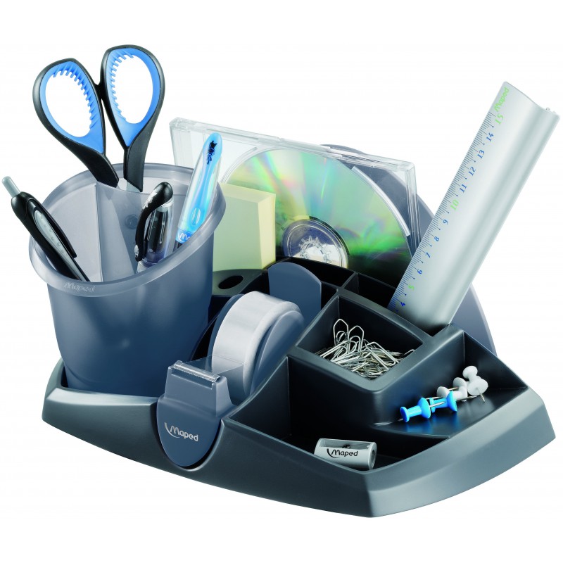 Porte accessoires de bureau Maped / Gris