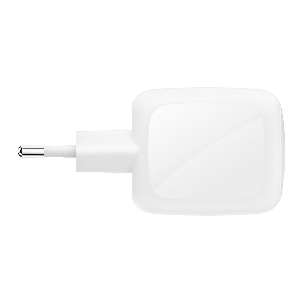 Chargeur mural Belkin 67 W double USB GAN avec PPS / Blanc