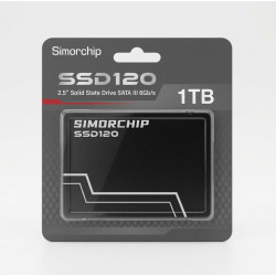 Disque SSD Interne 2.5" Simorchip SSD 120 / 1 To