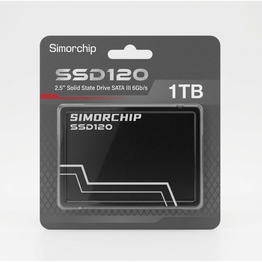 Disque SSD Interne 2.5" Simorchip SSD 120 / 1 To