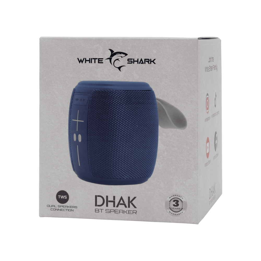 Haut Parleur White Shark GBT-888 / Bleu
