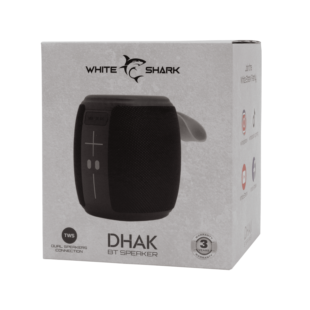Haut Parleur White Shark GBT-888 / Noir