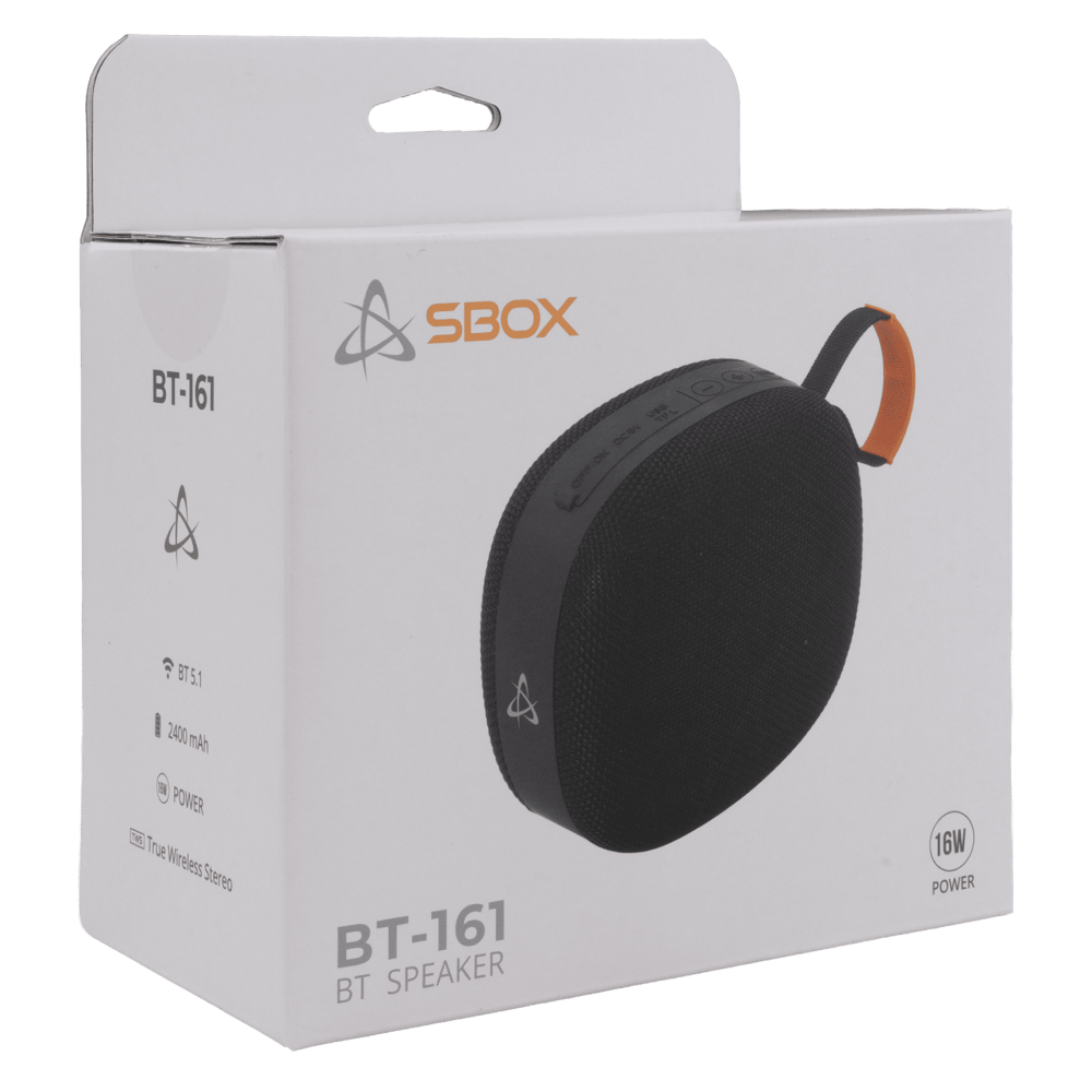 Haut Parleur SBOX BT-161B / Noir