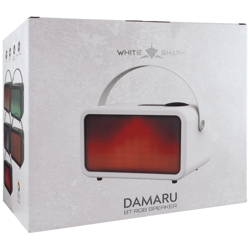 Haut Parleur White Shark GBT-630 DAMARU / Blanc
