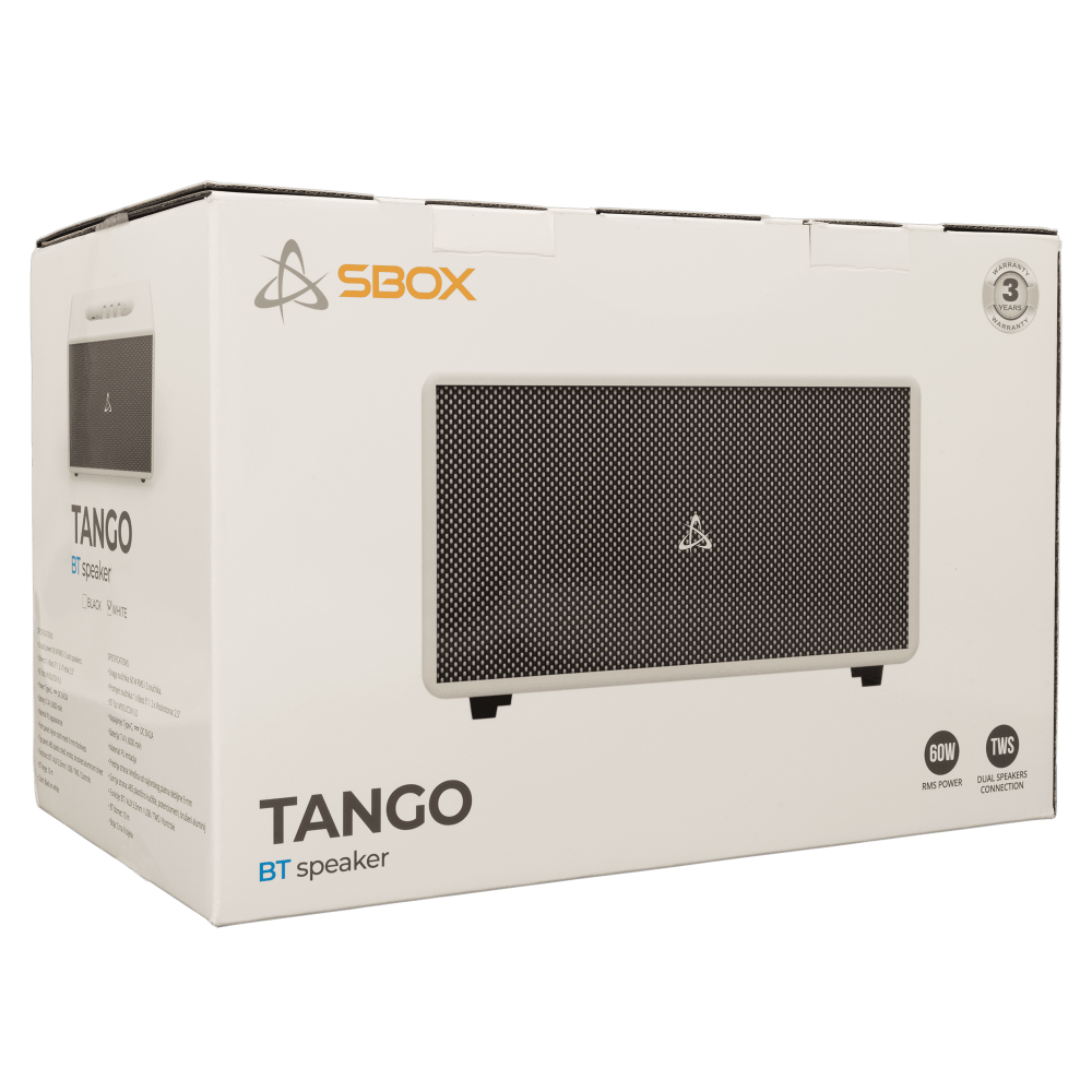 Haut Parleur SBOX TANGO / 60W / Blanc