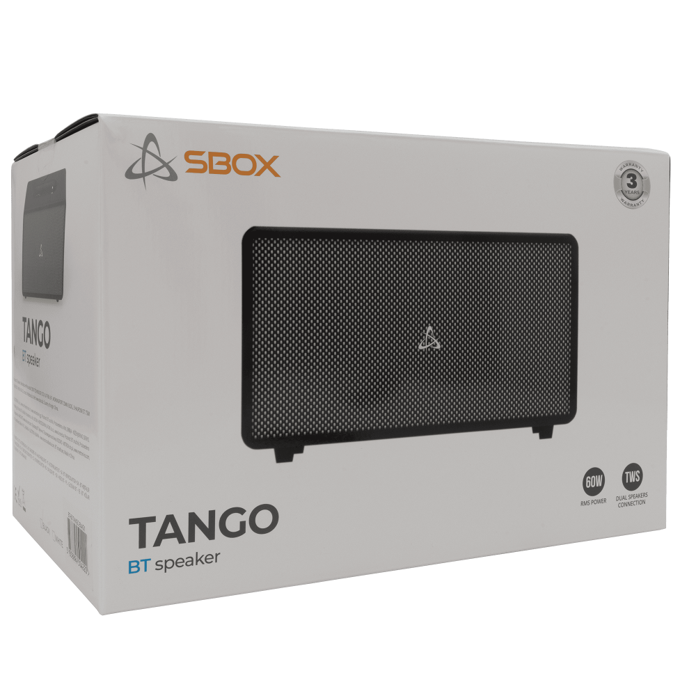 Haut Parleur SBOX TANGO / 60W / Noir