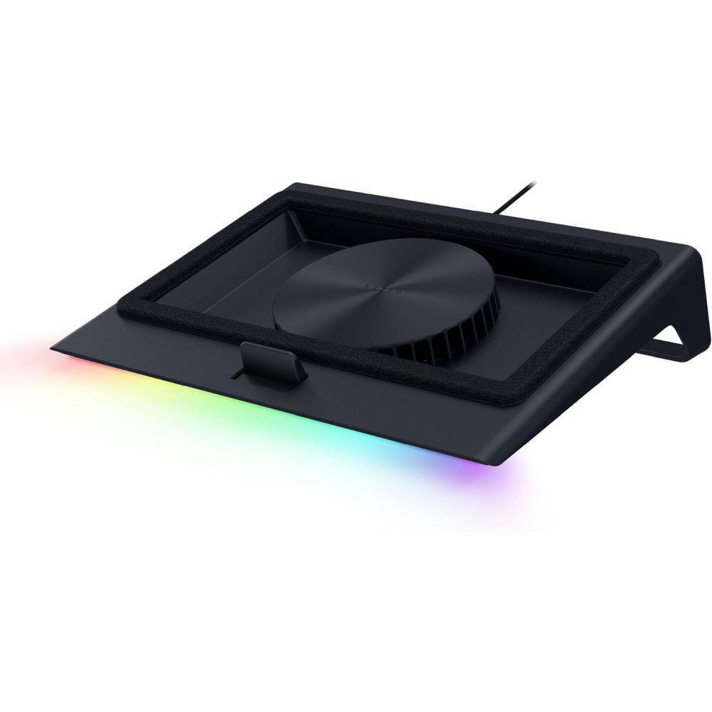 Support de refroidissement pour ordinateur portable Razer 14" à 18" / RGB / Noir