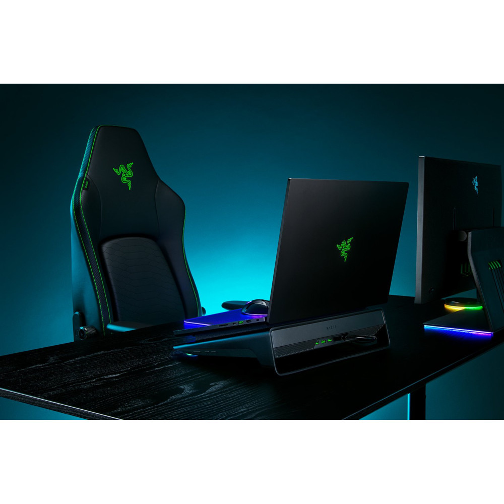 Support de refroidissement pour ordinateur portable Razer 14" à 18" / RGB / Noir
