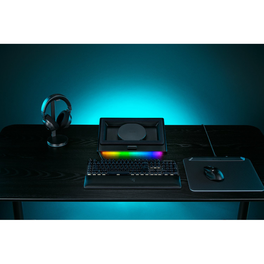 Support de refroidissement pour ordinateur portable Razer 14" à 18" / RGB / Noir