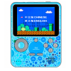 Console de jeux vidéo portable G6 / 666 jeux / Rétro / Bleu