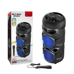 Haut Parleur Sans Fil ZQS 4295 avec Microphone / Noir