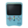 Console de jeux vidéo portable H6 / 500 jeux / Rétro / Bleu