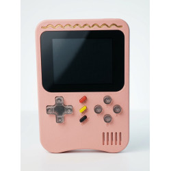 Console de jeux vidéo portable H6 / 500 jeux / Rétro / Rose