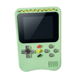 Console de jeux vidéo portable H6 / 500 jeux / Rétro / Vert