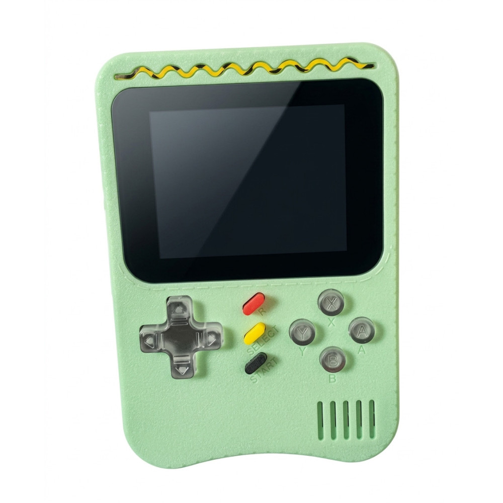 Console de jeux vidéo portable H6 / 500 jeux / Rétro / Vert