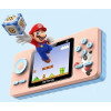 Console de jeux vidéo portable S5 / 520 jeux / Rétro / Rose/Bleu