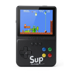 Console de jeux vidéo portable K35 / 500 jeux / Rétro / Noir