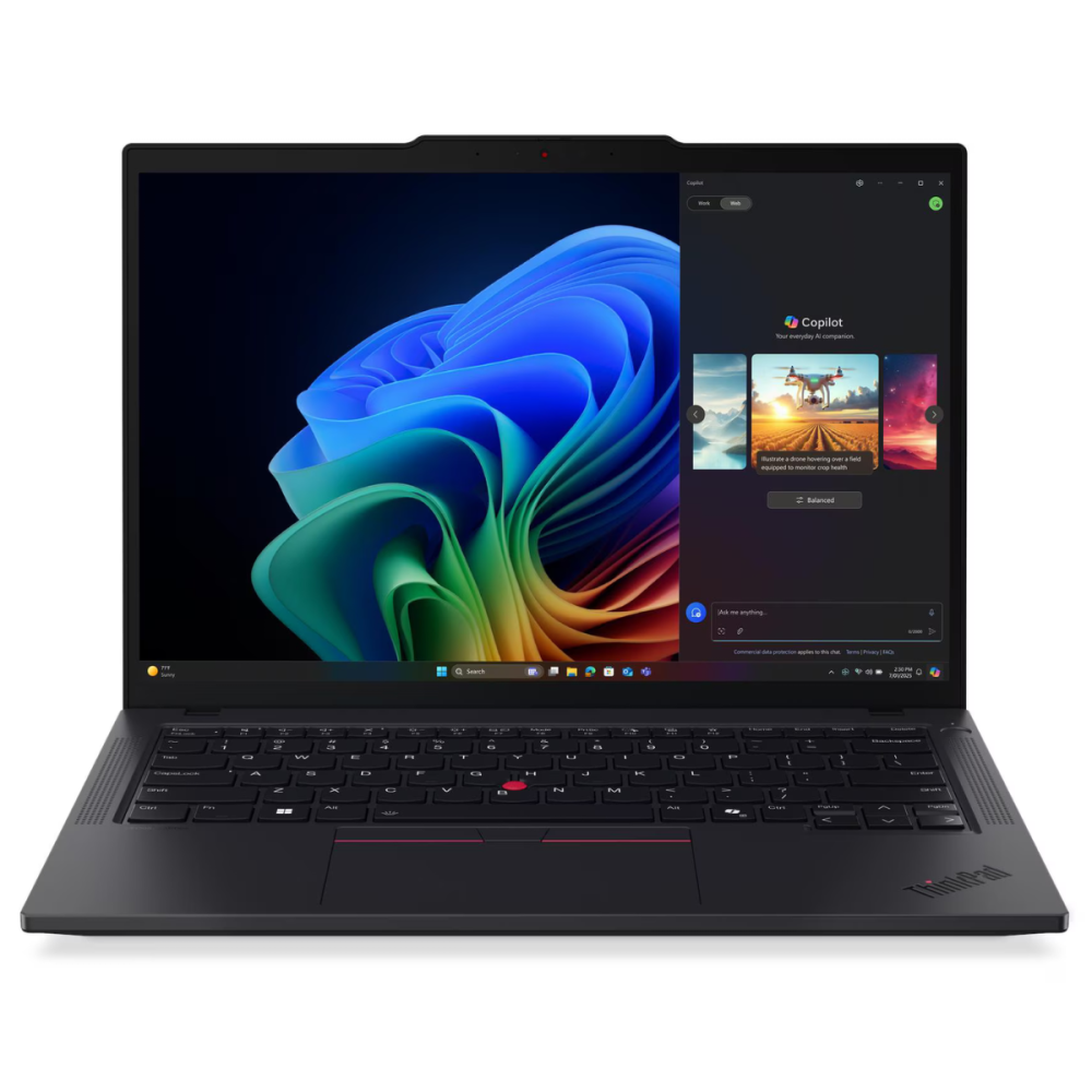 Pc Portable Lenovo ThinkPad T14 Gen 6 / Ultra 7 258 V / 32 Go / 1 To SSD / Windows 11 Pro / Noir