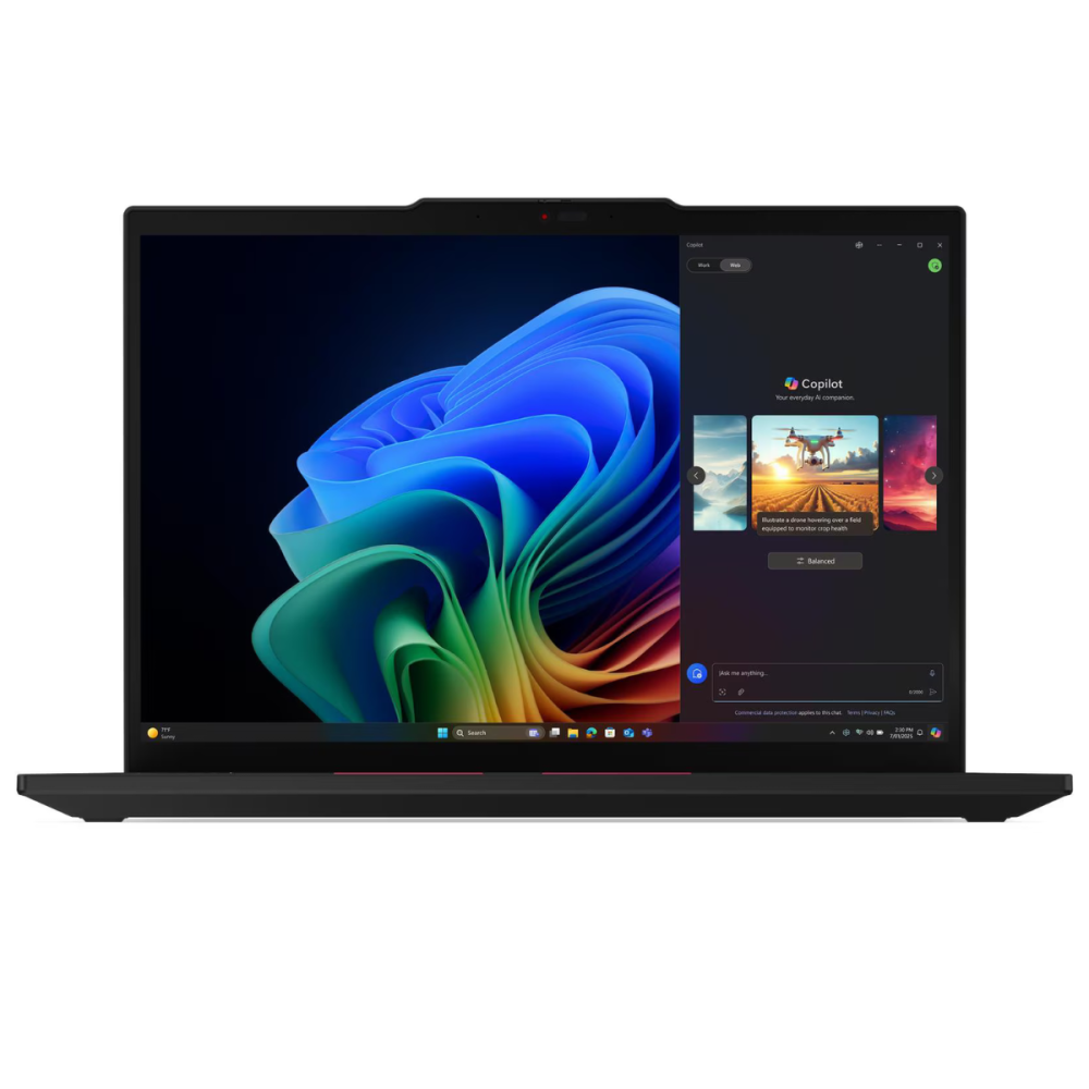 Pc Portable Lenovo ThinkPad T14 Gen 6 / Ultra 7 258 V / 32 Go / 1 To SSD / Windows 11 Pro / Noir