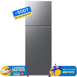 Réfrigérateur Samsung No Frost INVERTER Double Portes 348 Litres / INOX