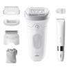 Epilateur Silk Epil 7 Wet& Dry BRAUN / Blanc