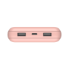 Power Bank BOOST CHARGE 20000MAH 15 watt USB-A to C / Rose