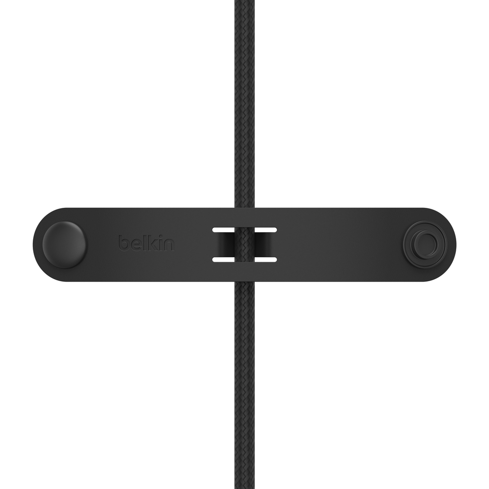 Câble BELKIN 2en-1 BoostCharge Pro avec Connecteurs USB-C et Lightning / Noir