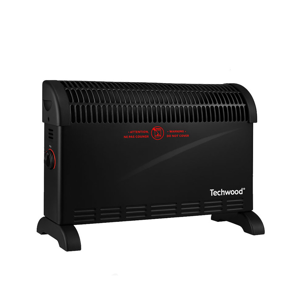 Chauffage Convecteur TECHWOOD 2000W / TCG-2046C / NOIR