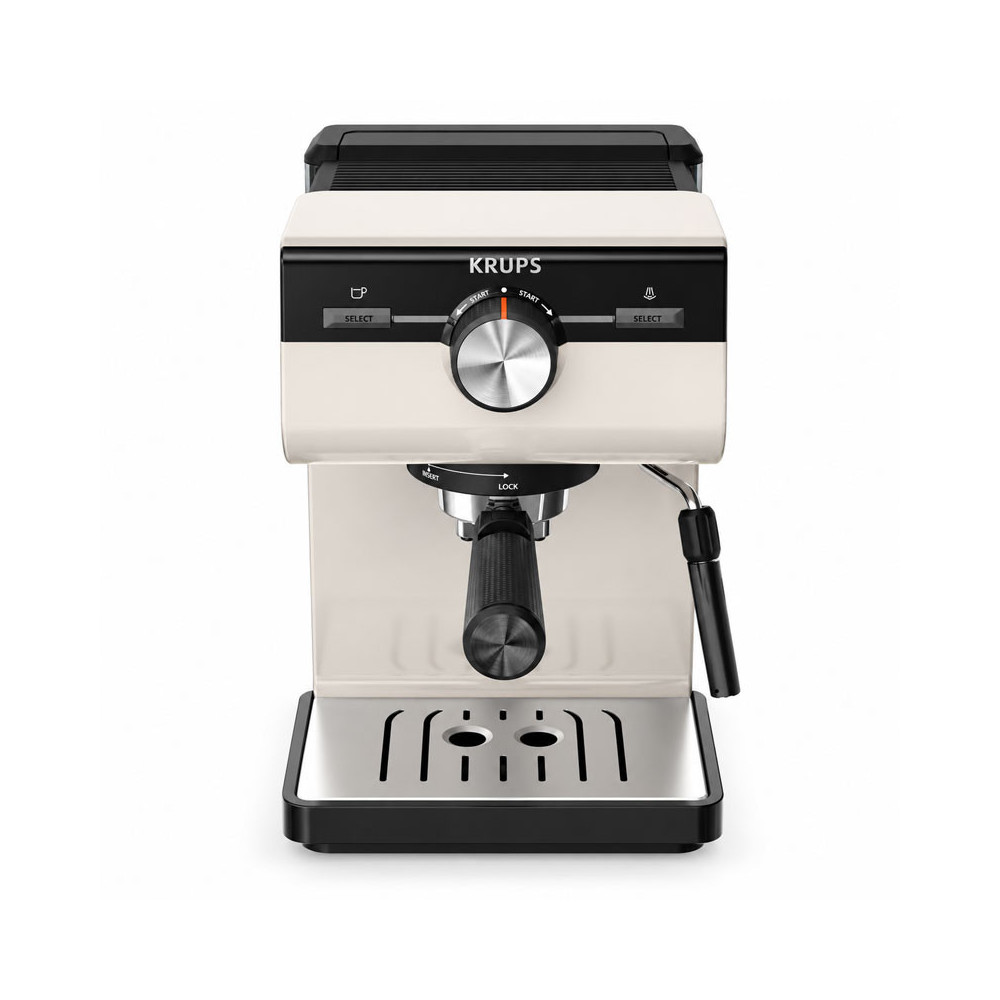 Machine à Café Expresso KRUPS Authentic 2 Litres / XP381B10 / Gris