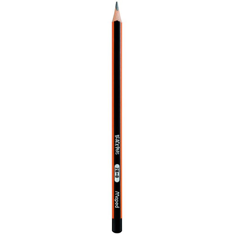 12x Crayons Graphites Maped 2B