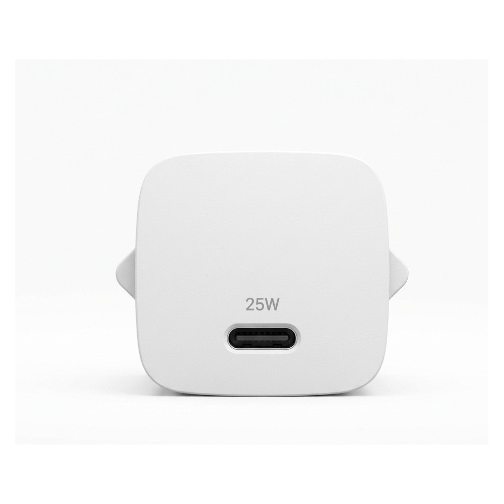 Chargeur secteur BELKIN BoostCharge USB-C 25 W / câble USB-C vers USB-C / Blanc