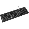 Clavier Filaire AZERTY Mikuso KB-049U - Noir