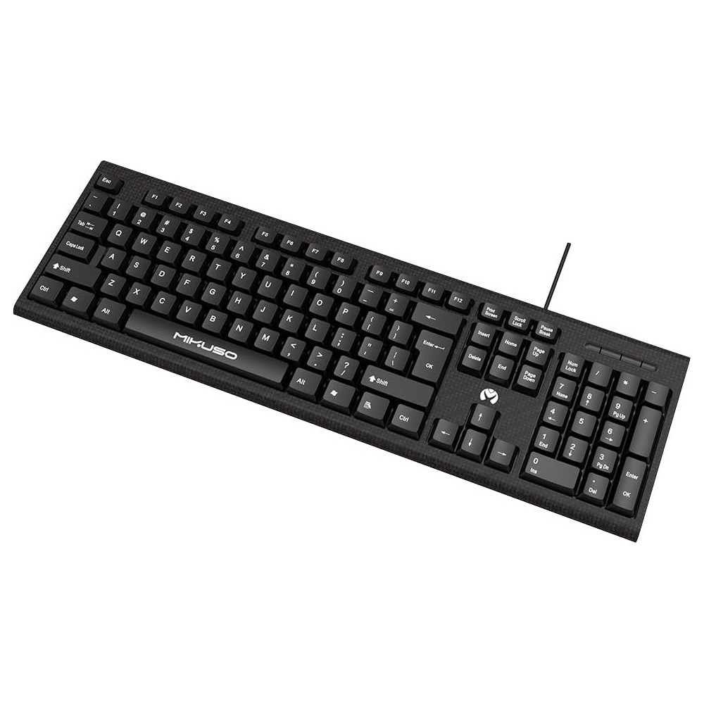 Clavier Filaire AZERTY Mikuso KB-049U - Noir