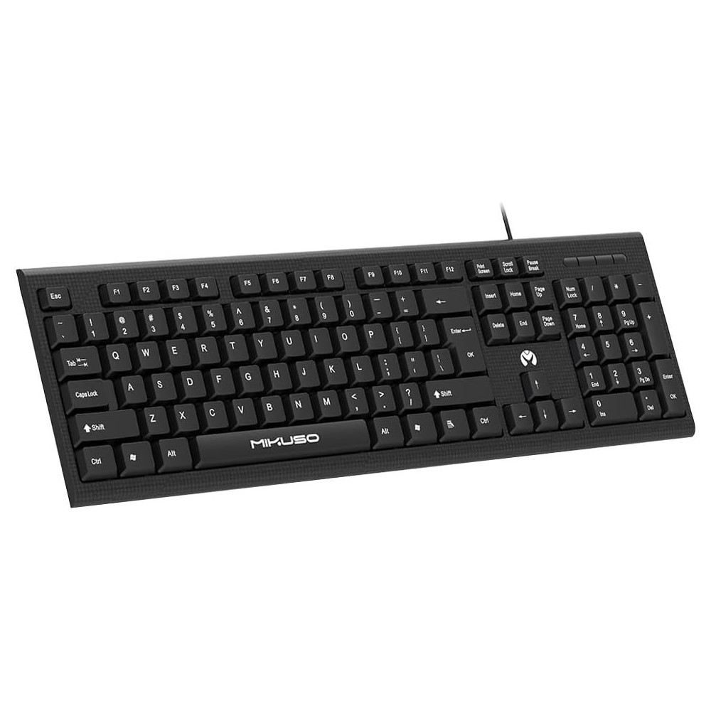 Clavier Filaire AZERTY Mikuso KB-049U - Noir