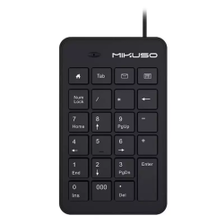 Pavé Numérique Filaire Mikuso KB-047U / Noir