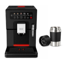 Machine à Café KRUPS EA870810 / 1450W / NOIR + Travel Mug Gratuit